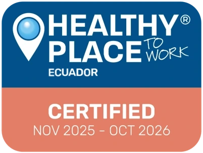 Sello Healthy Place to Work Certified